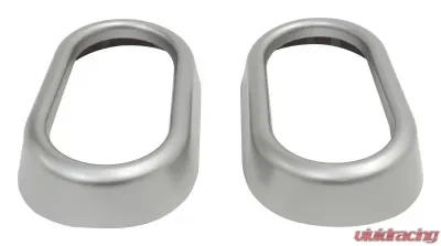 RT Offroad Door Handle Accents for 07-10 Jeep JK Wrangler, Set of 2, Plastic, Silver Jeep Wrangler N/A 2007-2010 - RT27024