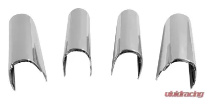 RT Offroad Steering Wheel Accents for Select 07-10 Jeep JK Wrangler; Plastic, Chrome Finish Jeep Wrangler 2007-2010 - RT27039