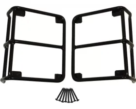 RT Offroad Black Tail Light Guard Set for Jeep JK Wrangler 2007-2018, Includes Hardware Jeep Wrangler 2007-2018
