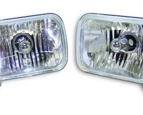 RT Offroad Rectangular Halogen Light Conversion Kit for 79-01 Jeep SJ, MJ, XJ, YJ, J-Series Jeep
