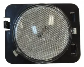 RT Offroad Clear Side Marker Light, Right Front, w/ Amber Bulb for Jeep 07-18 JK Wrangler Jeep Wrangler Front Right 2007-2018