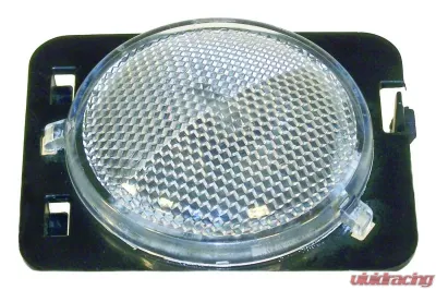 RT Offroad Clear Side Marker Light, Left Front, w/ Amber Bulb for Jeep 07-18 JK Wrangler Jeep Wrangler Front Left 2007-2018 - RT28024