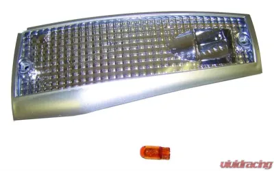 RT Offroad Right Front Side Marker Lamp for 84-86 Jeep XJ, MJ (Clear w/ Amber Bulb) Jeep Front Right - RT28025
