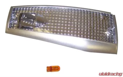 RT Offroad Left Front Side Marker Lamp for 84-86 Jeep XJ, MJ (Clear w/ Amber Bulb) Jeep Front Left - RT28026