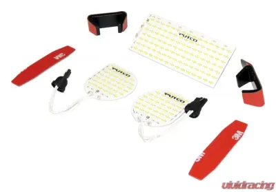 RT Offroad LED Dome Light Kit for 2011-2018 Jeep JK Wrangler w/ 4 Doors; Includes 3 Lights Jeep Wrangler 2011-2018 - RT28043