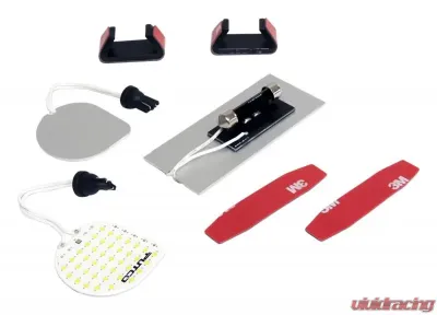 RT Offroad LED Dome Light Kit for 2011-2018 Jeep JK Wrangler w/ 4 Doors; Includes 3 Lights Jeep Wrangler 2011-2018 - RT28043