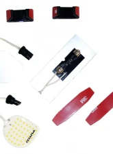 RT Offroad LED Dome Light Kit for 2011-2018 Jeep JK Wrangler w/ 4 Doors; Includes 3 Lights Jeep Wrangler 2011-2018                                     - RT28043 - Image 2