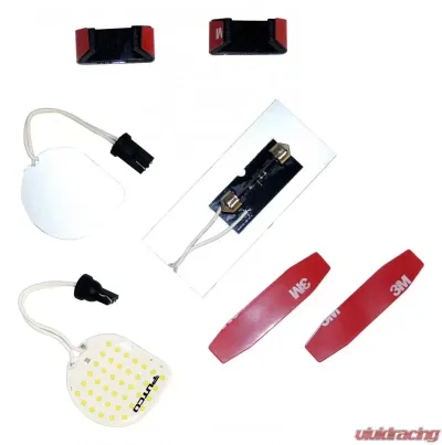 RT Offroad LED Dome Light Kit for 2011-2018 Jeep JK Wrangler w/ 4 Doors; Includes 3 Lights Jeep Wrangler 2011-2018 - RT28043