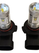 RT Offroad H10 (9145) LED Fog Lamp Bulb Kit for Jeep JK, WK, WJ, XK, KJ, MK Models                                     - RT28047 - Image 3