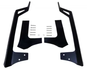 RT Offroad LED Light Bar Windshield Bracket Set Jeep Wrangler 2007-2018