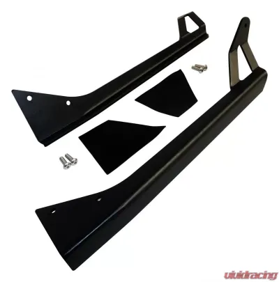RT Offroad LED Light Bar Windshield Bracket Set for 1976-1995 CJ-7, CJ-8, & YJ Wrangler Jeep - RT28089