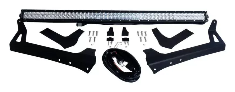 50\ LED Light Bar and Windshield Bracket Kit for 2007-2018 Jeep JK Wrangler Jeep Wrangler 2007-2018 - RT28093