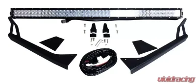 50\" LED Light Bar and Windshield Bracket Kit for 76-95 Jeep CJ-7, CJ-8, and YJ Jeep - RT28094