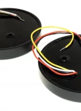 RT Offroad 5" Round LED Tail Light Kit for Jeep CJ-5, CJ-6, CJ-7, CJ-8 and YJ, TJ Wranglers Jeep                                     - RT28099 - Image 3