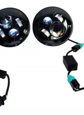 RT Offroad LED Headlamp Kit Jeep                                     - RT28104 - Image 2