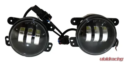 LED Fog Light Set for 10+ Jeep, Dodge, and Fiat Models Jeep - RT28107