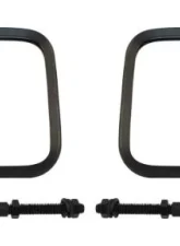 RT Offroad Left & Right Black Textured Trail Mirror Set for 76-18 Jeep CJs, YJ, TJ, JK, JL Jeep Left and Right                                     - RT30005 - Image 2