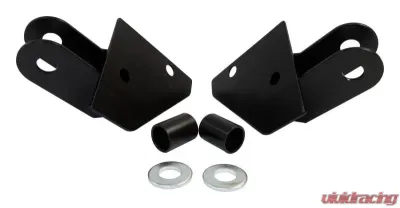 RT Offroad Black Mirror Relocation Bracket Set for 87-95 Jeep YJ Wrangler; Left & Right Jeep Wrangler 1987-1995 - RT30010