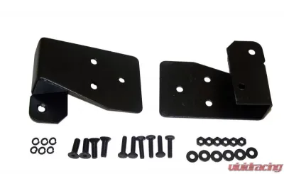 RT Offroad Black Mirror Relocation Brackets for 03-06 Jeep TJ Wrangler Jeep 2003-2006 - RT30014