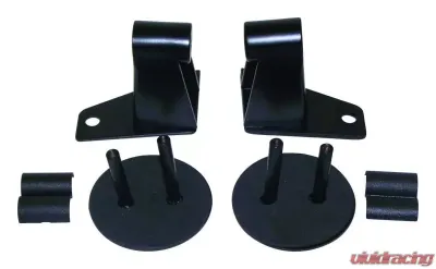 RT Offroad Left & Right Black Mirror Relocation Bracket Set for Jeep 2007-2018 JK Wrangler Jeep Wrangler 2007-2018 - RT30016