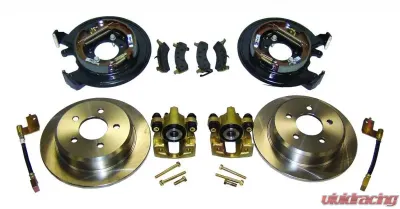 RT Offroad Disc Brake Conversion Kit for 91-06 Jeep TJ, YJ, ZJ, XJ w/ D35 Rear Axle w/o ABS Jeep Rear - RT31007
