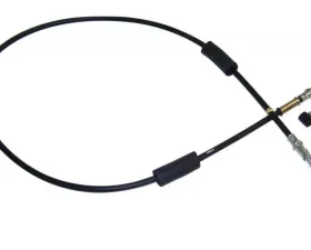 RT Offroad Right Parking Brake Cable for 1987-90 YJ Wrangler w/ Rear Disc Conv.; 64.75