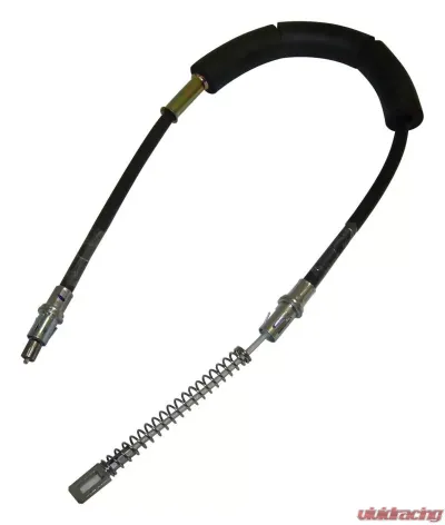 RT Offroad Left Parking Brake Cable for 1987-90 YJ Wrangler w/ Rear Disc Conv.; 32.75" Jeep Wrangler Rear Left 1987-1990 - RT31020