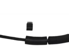 RT Offroad Left Rear Parking Brake Cable for 1997-01 XJ Cherokee w/ Rear Disc Conv.; 34.25