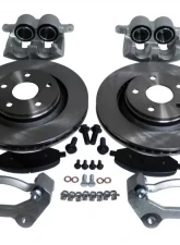 RT Offroad Jeep JK Wrangler Front Big Brake Kit w/ Vented Rotors & Dual Piston Calipers Jeep Wrangler Front 2007-2018                                     - RT31046 - Image 3