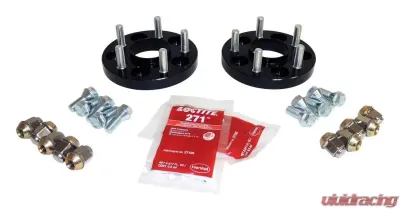 RT Offroad .75" Wide Black Wheel Spacer Set for Jeep 15-18 BU Renegade, 14-18 KL Cherokee - RT32016