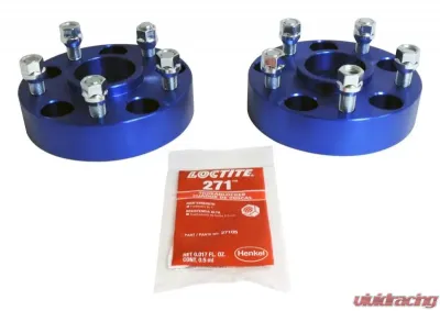 1.5\" Wide Blue Wheel Spacer Set for 2018+ Jeep JL Wrangler & JT Gladiator Jeep - RT32018