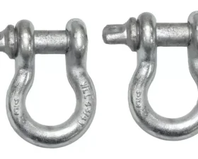 RT Offroad D-Ring Set, Silver, Pair