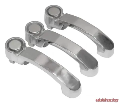RT Offroad 3 Stainless Steel Door Handles for 07-18 Jeep JK Wrangler (2 Doors & Tailgate) N/A - RT34004