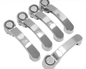 RT Offroad Stainless Steel Door Handle Kit for JK Wrangler (5 Handles, 4 Door, 1 Tailgate) Jeep Wrangler N/A 2007-2018