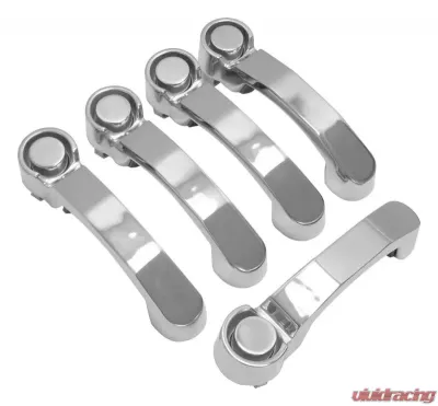 RT Offroad Stainless Steel Door Handle Kit for JK Wrangler (5 Handles, 4 Door, 1 Tailgate) Jeep Wrangler N/A 2007-2018 - RT34006