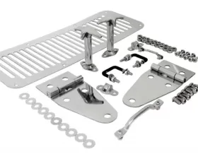 RT Offroad Stainless Hood Set for 78-95 Jeep CJ-5, CJ-7, CJ-8, YJ Wrangler Jeep