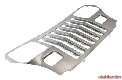 RT Offroad Stainless Steel Grille Overlay for 1987-1995 Jeep YJ Wrangler Jeep Wrangler 1987-1995 - RT34044