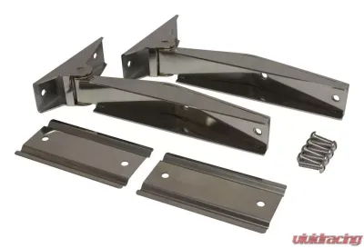 RT Offroad Stainless Tailgate Hinge Set, Upper & Lower Jeep - RT34065