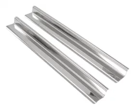 RT Offroad 2-Piece Stainless Steel Entry Guard Set for 2007-2018 JK Wrangler w/ 2 Doors Jeep Wrangler 2007-2018