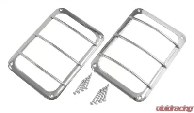 RT Offroad Stainless Steel Tail Light Guard Set for 07-18 Jeep JK Wrangler; Incl. Hardware Jeep Wrangler 2007-2018 - RT34081