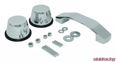 RT Offroad Stainless Steel Windshield Tie Down Kit for 2007-2018 Jeep JK Wrangler Jeep Wrangler 2007-2018 - RT34097