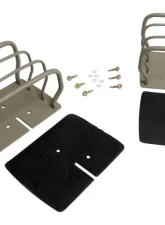 RT Offroad Titanium Finish Euro Tail Lamp Guard Set for 76-86 CJ-7, CJ-8, YJ, TJ Wranglers Jeep                                     - RT34098 - Image 5