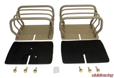 RT Offroad Titanium Finish Euro Tail Lamp Guard Set for 76-86 CJ-7, CJ-8, YJ, TJ Wranglers Jeep - RT34098