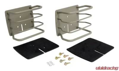 RT Offroad Titanium Finish Euro Tail Lamp Guard Set for 76-86 CJ-7, CJ-8, YJ, TJ Wranglers Jeep - RT34098