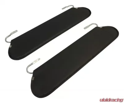 RT Offroad Gray Sun Visor Set for 1972-1986 Jeep CJ-5, CJ-6, CJ-7 and CJ-8; Set of 2 Jeep - RT54002