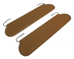 RT Offroad Spice Sun Visor Set for 1972-1986 Jeep CJ-5, CJ-6, CJ-7 and CJ-8; Set of 2 Jeep