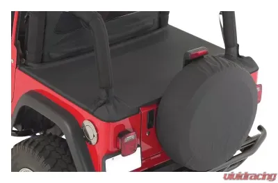 RT Offroad Black Denim Tonneau Cover for 1987-1991 Jeep YJ Wrangler. Hardware Included Jeep Wrangler 1987-1991 - TN10215