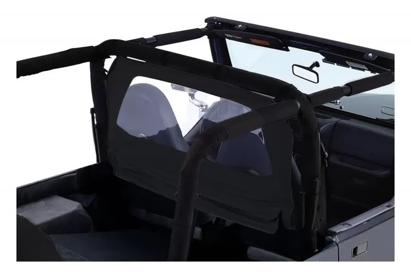 RT Offroad Black Diamond Windbreaker for 2007-2018 JK Wrangler, 2 or 4 Door Jeep Wrangler 2007-2018 - WB20035
