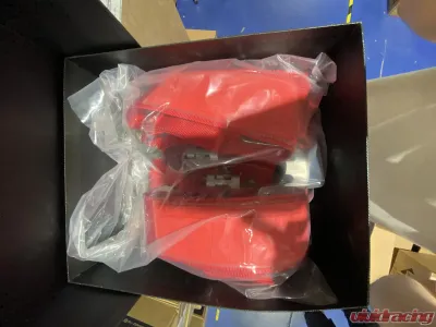 Status Racing Original Logo 6 Point Racing Harness Kit Red CLEARANCE - SRH.06.01