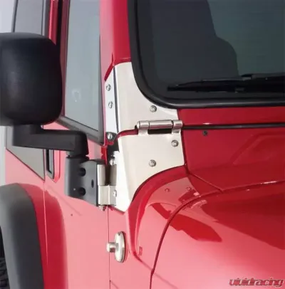Rampage Windshield Hinge Jeep - 7403